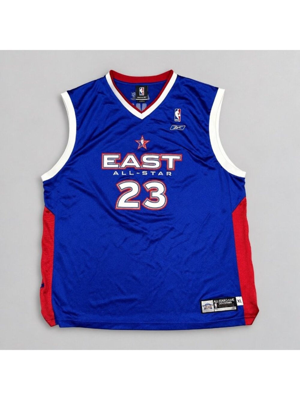 Vintage Reebok LeBron James NBA All-Star Game 2005 Denver Jersey East Men's XL
